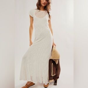 FREE PEOPLE Cypress Lace Maxi Dress NWT